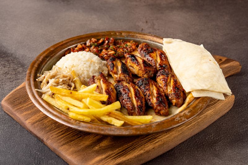Corporate catering event with Wing Snob food platters